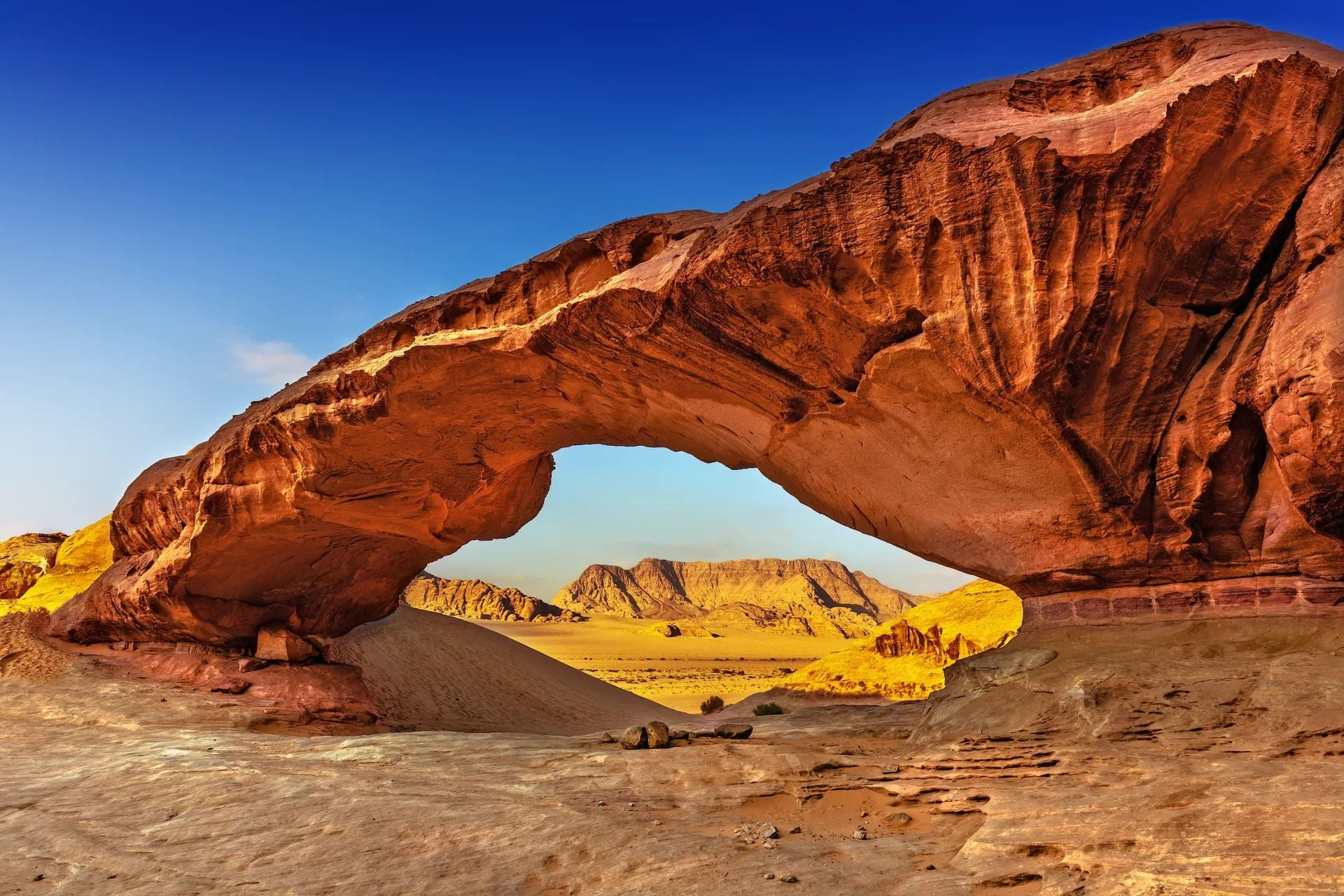 Wadi Rum desert dunes, a Jordan filming location